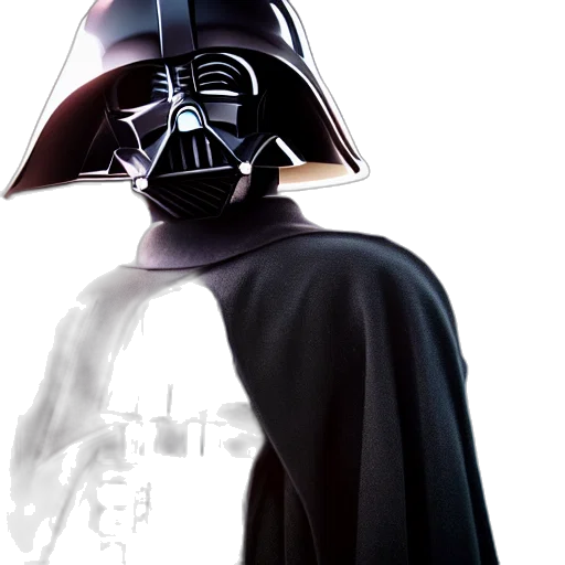 mask, staff, concept art, photorealistic transparent PNG cut-out