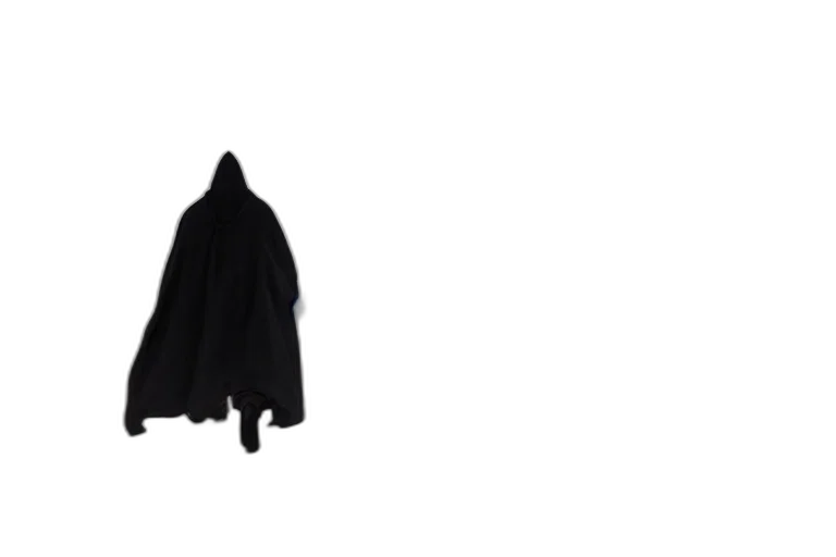jacket, dress, umbrella, mask, concept art, 3d render, fog, dark transparent PNG cut-out