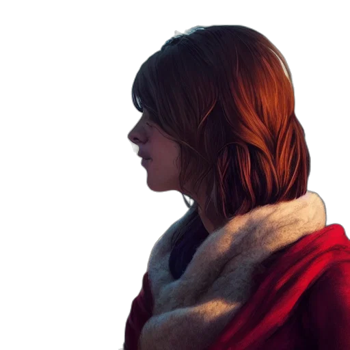 jacket, face, staff, dress, photorealistic, concept art, 3d render, oil painting transparent PNG cut-out