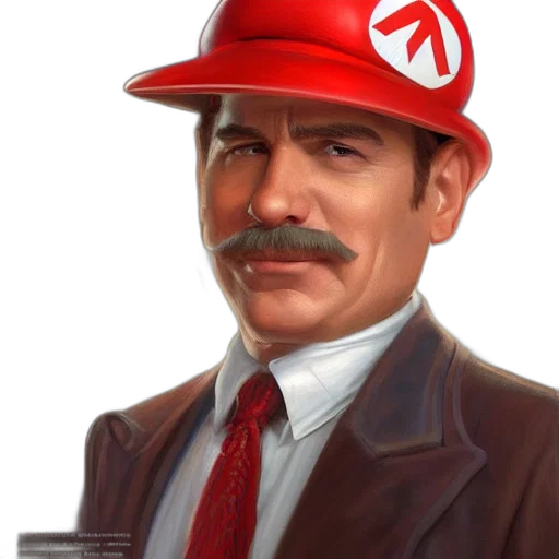 hat, staff, face, weapon transparent PNG cut-out