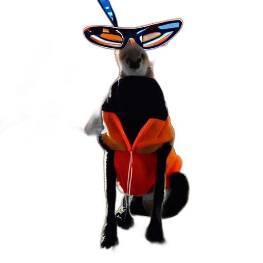 staff, animal, creature, robot transparent PNG cut-out