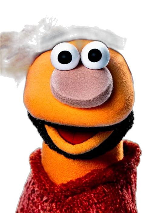 staff, food, hat, face transparent PNG cut-out