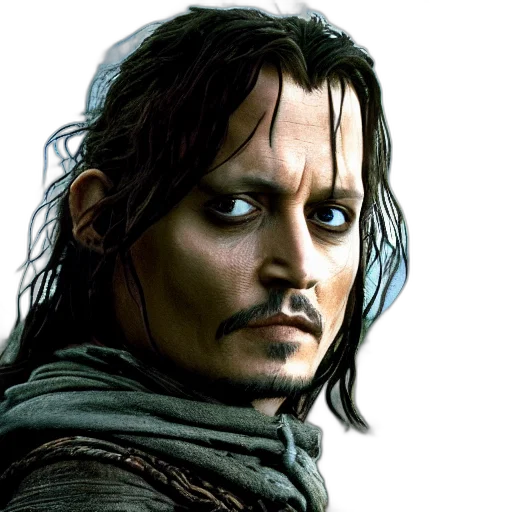 face, photorealistic, fantasy art, comic book art transparent PNG cut-out