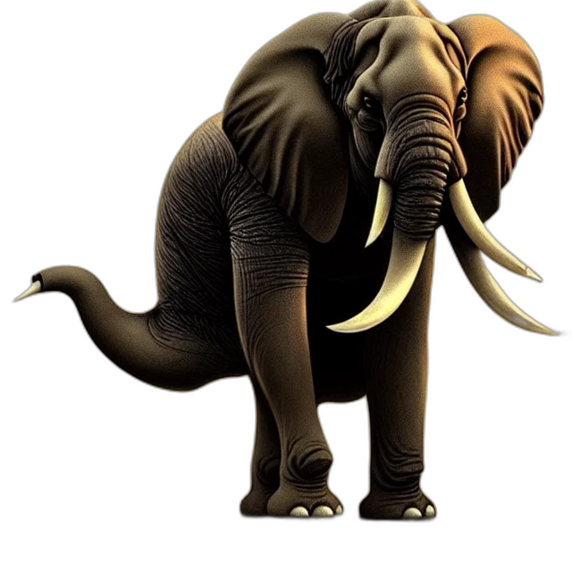 animal, creature, concept art, 3d render, photorealistic, epic, professional, digital transparent PNG cut-out