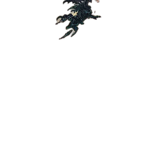 tree, dragon, creature, crown transparent PNG cut-out