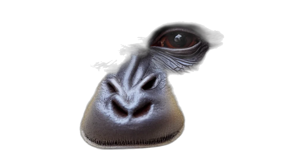 mask, face, creature, animal transparent PNG cut-out
