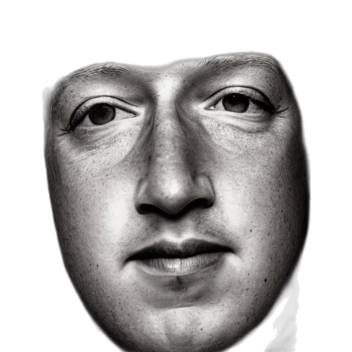 face, mask, robot, creature transparent PNG cut-out