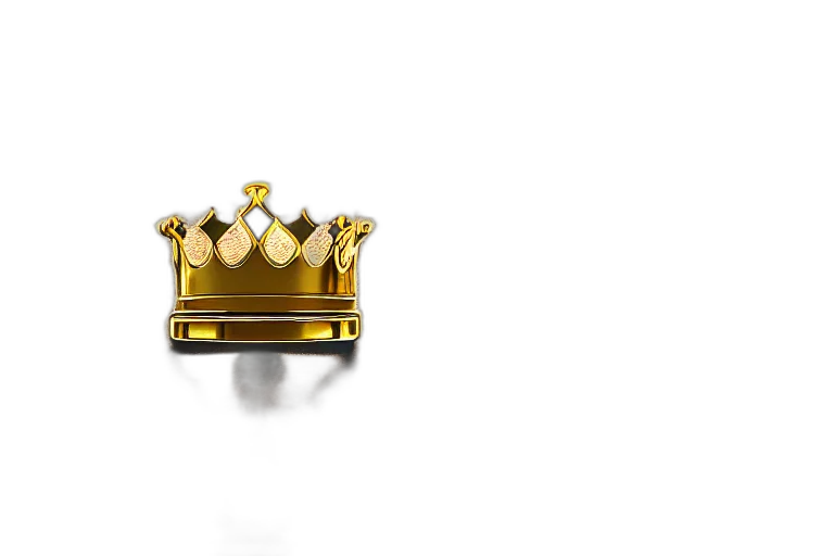 crown, jewelry, furniture, weapon, 3d render, photorealistic, concept art, golden transparent PNG cut-out