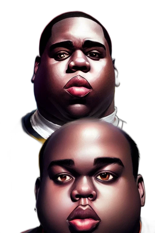 face, concept art, photorealistic, comic book art transparent PNG cut-out