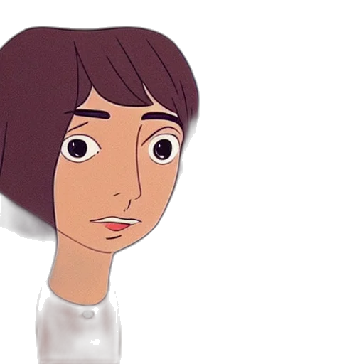 face, robot, hair, staff transparent PNG cut-out