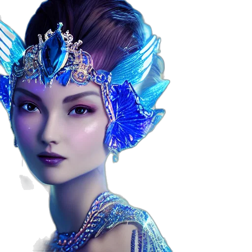 crown, jewelry, mask, face transparent PNG cut-out