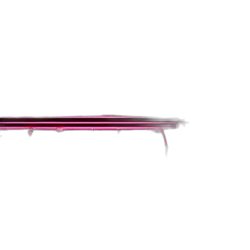 sword, weapon, staff, hair, concept art, 3d render, cyberpunk, vivid transparent PNG cut-out