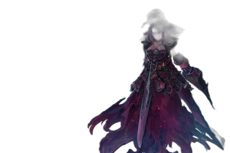 dress, sword, weapon, concept art transparent PNG cut-out
