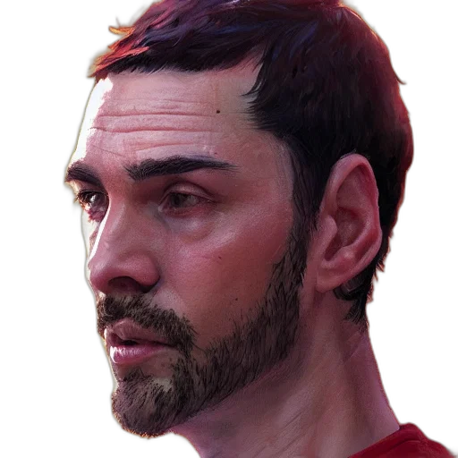 face, robot, staff, animal, photorealistic, concept art, fantasy art, oil painting transparent PNG cut-out