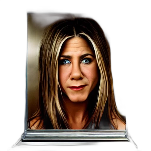 face, mask, hair, photorealistic transparent PNG cut-out