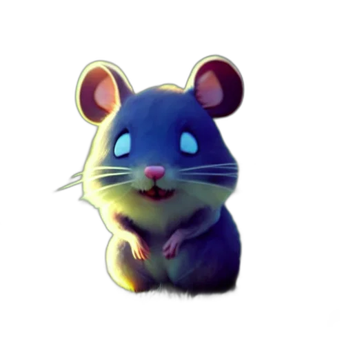 animal, staff, creature, 3d render transparent PNG cut-out