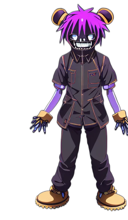 mask, staff, jacket, concept art transparent PNG cut-out