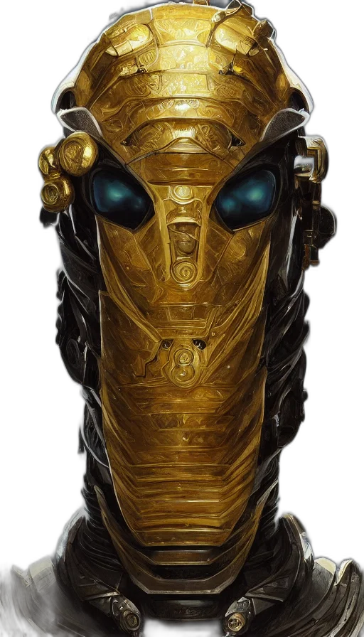 mask, crown, robot, jewelry transparent PNG cut-out