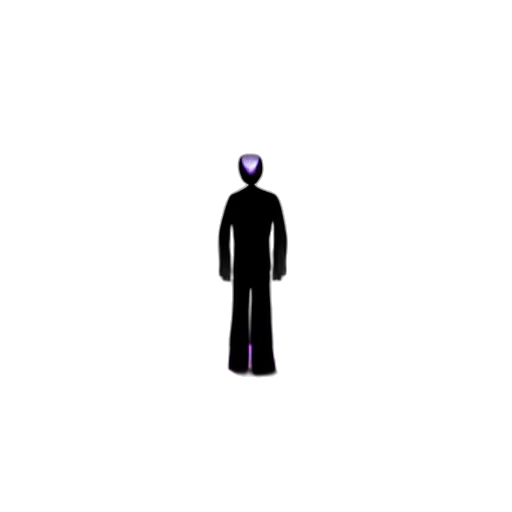 staff, robot, creature, jacket transparent PNG cut-out