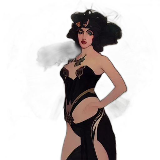 dress, concept art, fantasy art, pixel art transparent PNG cut-out