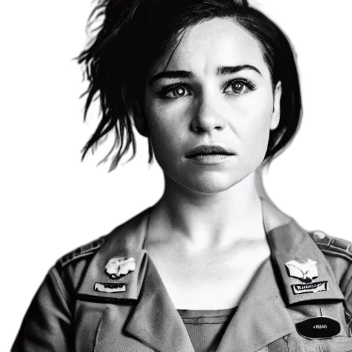 jacket, face, hair, photorealistic transparent PNG cut-out