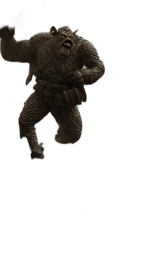 dragon, creature, animal, staff transparent PNG cut-out