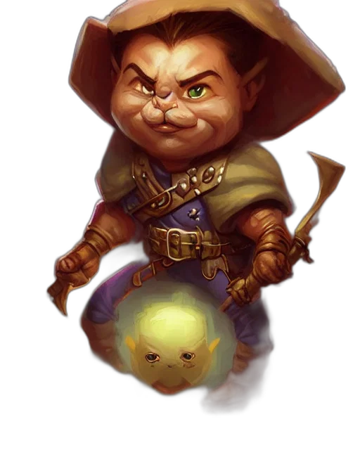 staff, fantasy art, concept art, photorealistic, comic book art, cute, little, anthropomorphic transparent PNG cut-out