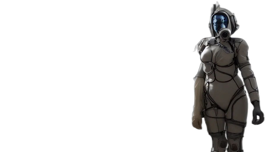 robot, weapon, jacket, staff, 3d render, concept art, photorealistic, fantasy art transparent PNG cut-out