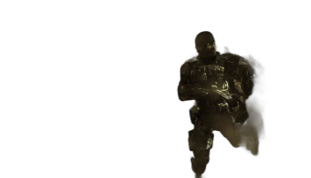 robot, weapon, creature, 3d render, concept art, pixel art, photorealistic, outer space transparent PNG cut-out