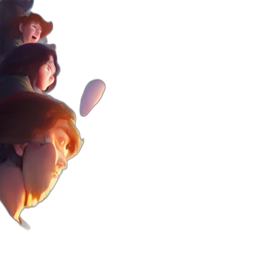 crown, staff, creature, weapon, concept art, 3d render, fantasy art, anime transparent PNG cut-out