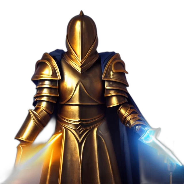 sword, concept art, 3d render, fantasy art, pixel art, golden, photo, holy transparent PNG cut-out