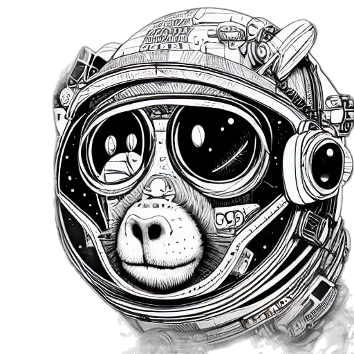 mask, jewelry, face, concept art, pencil sketch, comic book art, cartoon, outer space transparent PNG cut-out