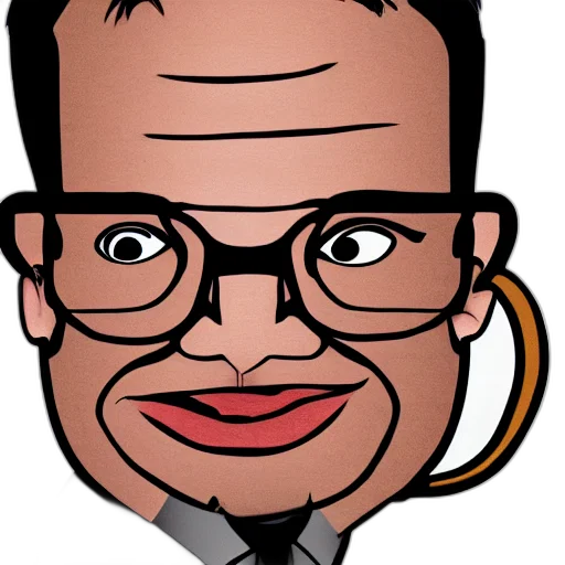 staff, cartoon, photorealistic, comic book art transparent PNG cut-out