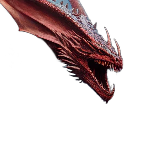 dragon, creature, animal, staff transparent PNG cut-out
