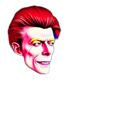 face, mask, pixel art, vaporwave transparent PNG cut-out