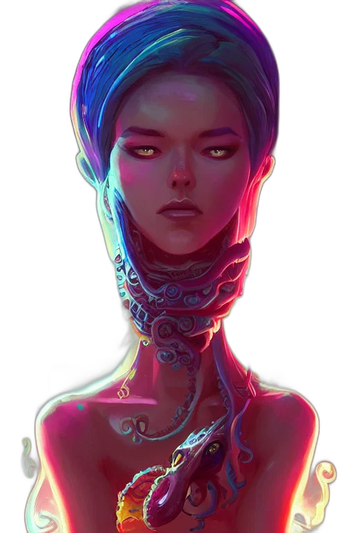 face, robot, mask, crown, cyberpunk, fantasy art, concept art, comic book art transparent PNG cut-out