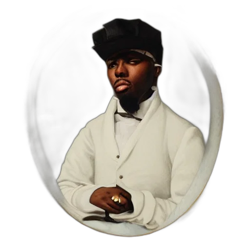 hat, jacket, staff, face transparent PNG cut-out