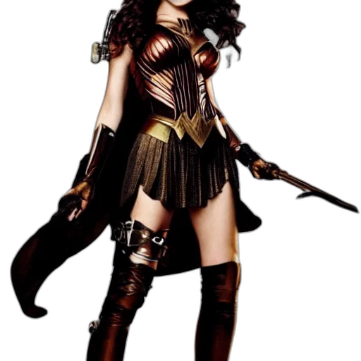 comic book art, concept art, fantasy art, gal transparent PNG cut-out