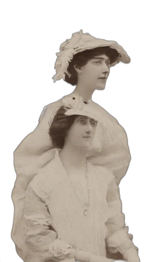 hat, dress, staff, face, portrait, lovely, lady, wearing transparent PNG cut-out