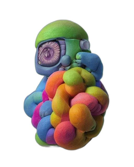 creature, robot, mask, face transparent PNG cut-out
