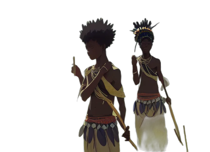 staff, concept art, fantasy art, 3d render transparent PNG cut-out