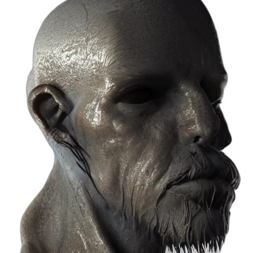 mask, face, staff, creature transparent PNG cut-out