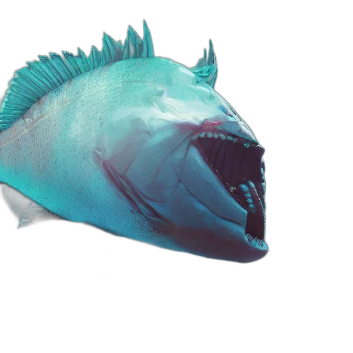 animal, creature, mask, food, 3d render, photorealistic, vaporwave, concept art transparent PNG cut-out