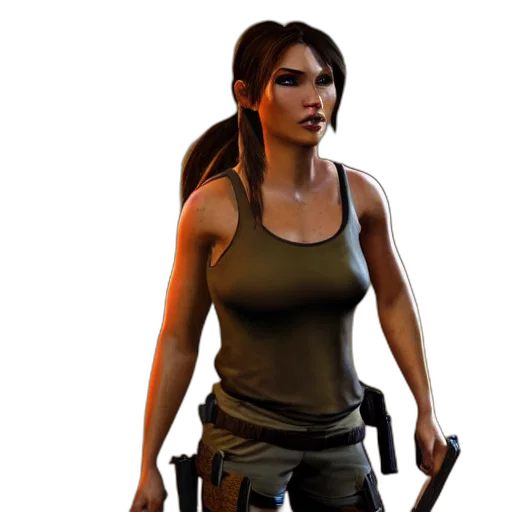 weapon, concept art, 3d render, pixel art transparent PNG cut-out