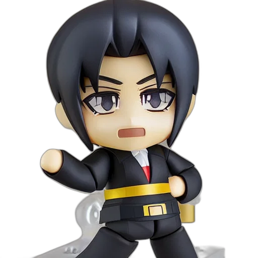 3d render, cartoon, king, kong, nendoroid, figurine, detailed, product transparent PNG cut-out