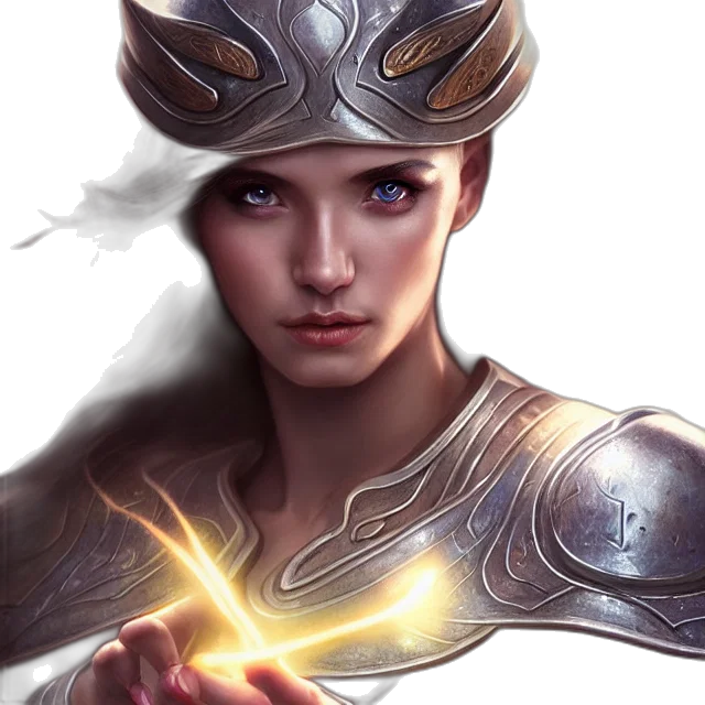 crown, face, sword, jewelry, fantasy art, concept art, photorealistic, comic book art transparent PNG cut-out