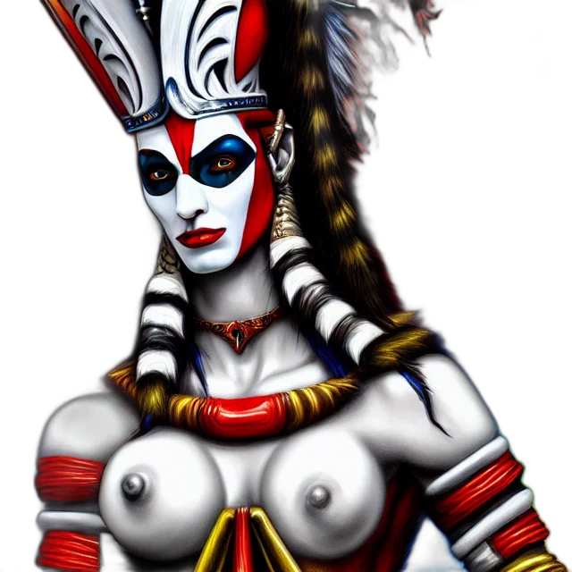 mask, jewelry, fantasy art, concept art transparent PNG cut-out