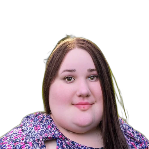 face, creature, dress, hair transparent PNG cut-out