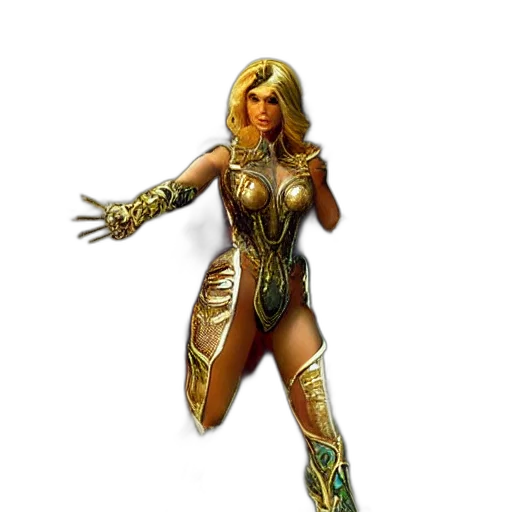 fantasy art, concept art, comic book art, 3d render transparent PNG cut-out