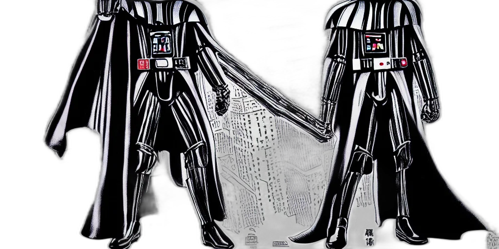 concept art, darth, vader, junji transparent PNG cut-out